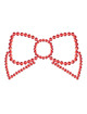 bijoux - mimi bow red nipple covers.