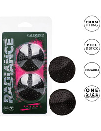 radiance - round shape jewel nipple covers