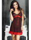 Babydoll in Black and Polka dot Red Chilirose 160042