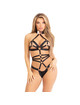 Harness de Corpo Leg Avenue Elástico Crotchless