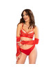 Chilirose - cr 4677 gloves red