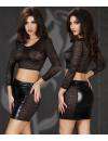 Set Skirt and Top Effect the Wet, and Income Black Chilirose 197035