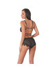 livco corsetti fashion - drezna lc 90733 bra + panty black