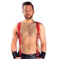 Combi Harness Braces Basic Vermelho