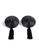 bijoux - burlesque black nipple covers