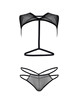 Leg avenue - set 2 piezas talla unica