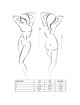 passion - woman trixy teddy negro talla l/xl
