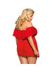 Subblime - queen plus short dress + thong red