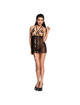 Me-seduce - ginette chemise black s/m