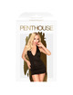 penthouse - earth shaker mini vestido negro s/m
