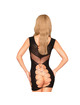 Penthouse - flame on the rock mini dress s/l