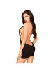 penthouse - heart rob dress black s/m