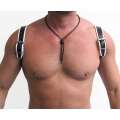 Harness Halter Black Branco