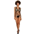 obsessive - d607 vestido de red talla unica