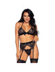 Conjunto de Lingerie Leg Avenue 3 Peças Sophia