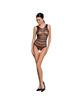 Body Passion Com Abertura e Costas Decotadas Preto