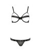 Conjunto de Lingerie Passion Kyouka 2 Peças Preto