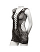 Mini Vestido California Exotics Peek-a-boo Plus Size