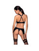 Conjunto de Lingerie de Couro Ecológico Passion Amanda