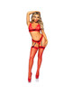 Leg avenue - three pieces set one size - red