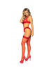 Leg avenue - three pieces set one size - red