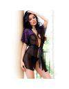 Babydoll Robe with Transparency Chilirose 160055