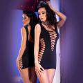 Mini Dress Inserts Net Chilirose Black or Purple