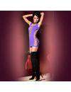 Mini Dress Inserts Net Chilirose Black or Purple 197039