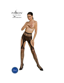 passion - eco collection bodystocking eco s005 black