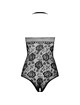 passion - bs094 black bodystocking one size