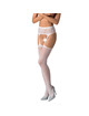 passion - s028 medias con liguero negro talla unica