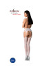 passion - s028 medias con liguero negro talla unica