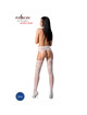 passion - s029 black tights with garter one size