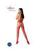 passion - s030 tights with black garter one size