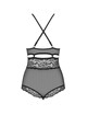 obsessive - ted-1 peluche abierto negro s/m