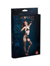 Conjunto de Lingerie Moonlight 5 Peças Preto Brigite