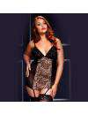 Babydoll Camisolinha Tigress Preta ou Vermelha Baci TG,167005