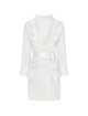 Livco corsetti fashion - jacqueline lc 90249 dressing gown + shirt + panty ecru s/m