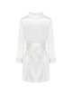 Livco corsetti fashion - jacqueline lc 90249 dressing gown + shirt + panty ecru s/m