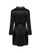 Livco corsetti fashion - jacqueline lc 90249 bata + camisa + panty negro s/m