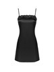 Livco corsetti fashion - jacqueline lc 90249 dressing gown + shirt + panty black s/m