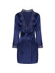 Livco corsetti fashion - jacqueline lc 90249 dressing gown + shirt + panty navy blue s/m