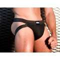 Jockstrap BARCODE Anton Swim Jock Preto