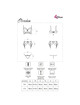 livco corsetti fashion - moridam lc 90552 bra + garter belt + panty negro