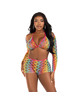 leg avenue - set tres piezas multicolor