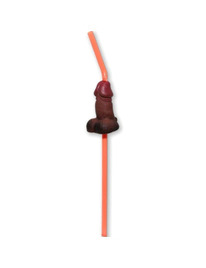 diablo picante - bag of 5 natural big penis straws