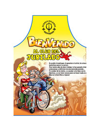 Avental Diablo Picante Jubilate em Espanhol