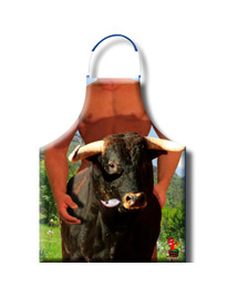 diablo picante - delantal toro