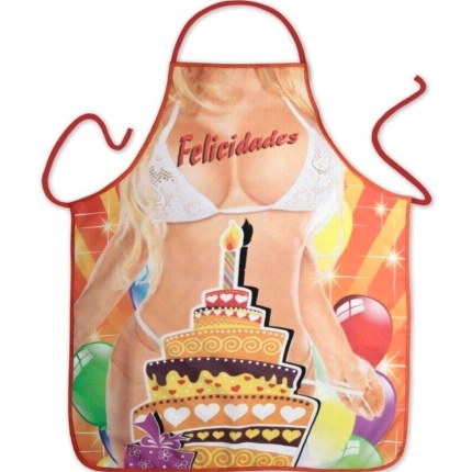 Diablo picante - delantal tarta chica
