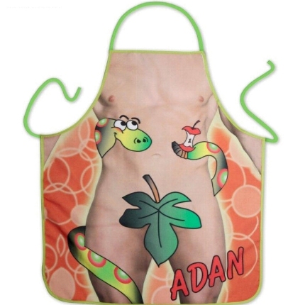 Diablo picante - delantal adan